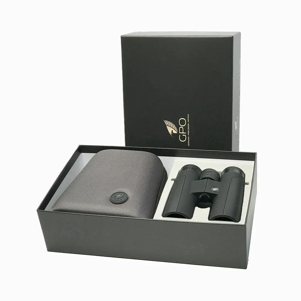 GPO Passion ED Binoculars 10x42 Charcoal Black
