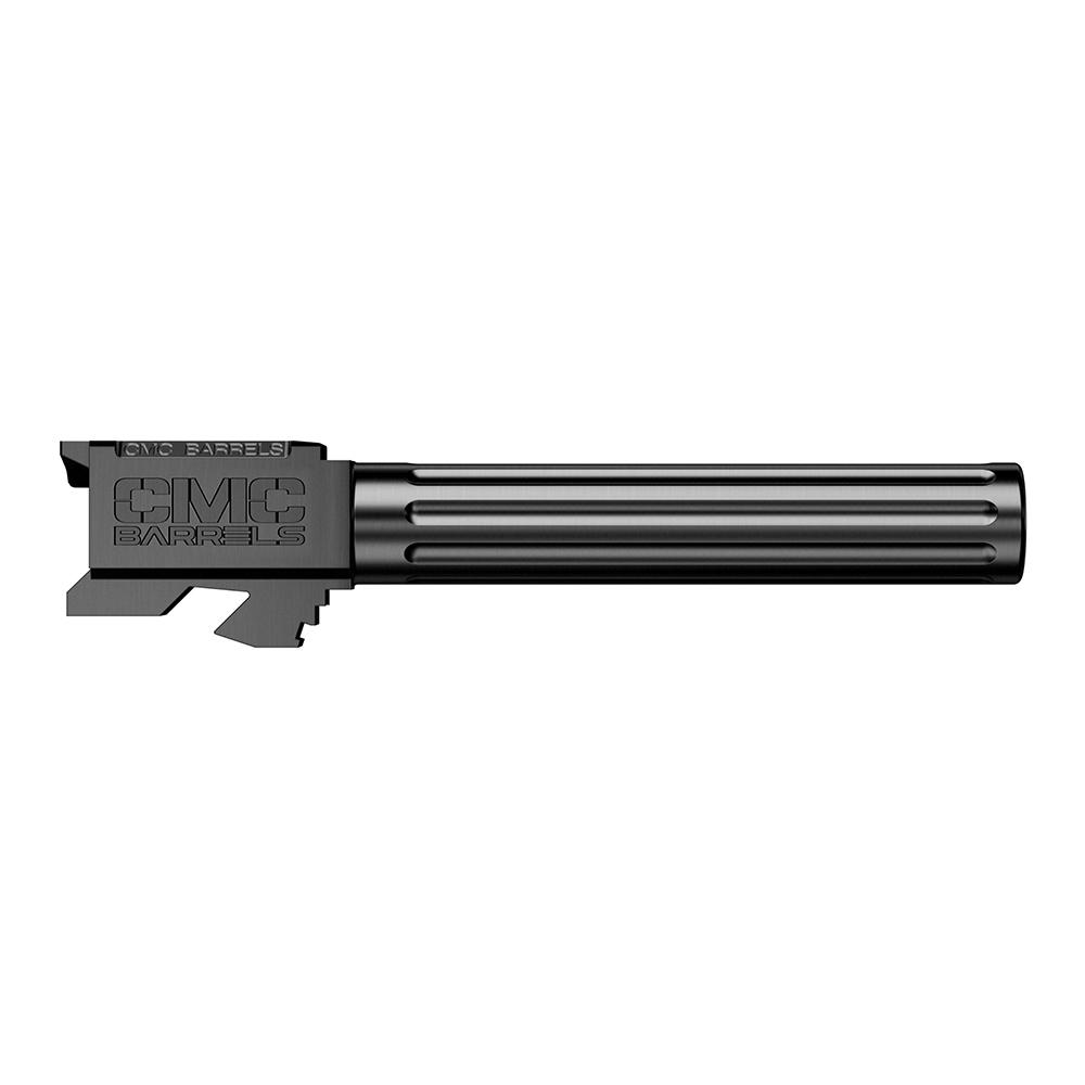 CMC Triggers Match Precision Handgun Barrel for Glock 17 Non Threaded Black