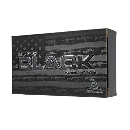 Hornady Black Rifle Ammunition .223 Rem 75 gr BTHP-M 2790 fps 20/ct
