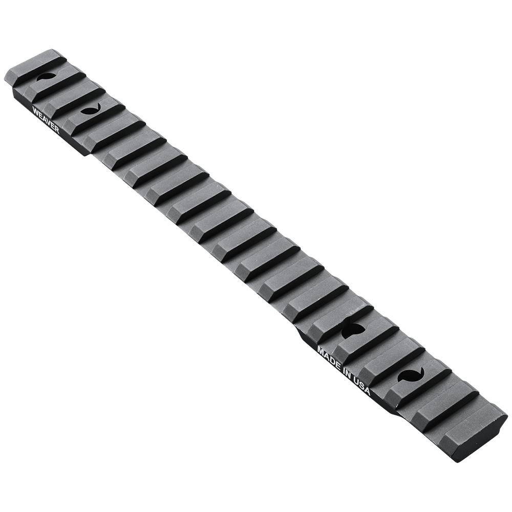 Weaver 1-Piece Extended Multi-Slot Picatinny Scope Base Savage 110 111 112 114 116 LA (6-48)