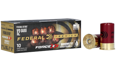 FEDERAL 12GA 1 3/4IN 6-PELLET FORCE X2 00 BUCK 10 RD/BX 10 BX/CS