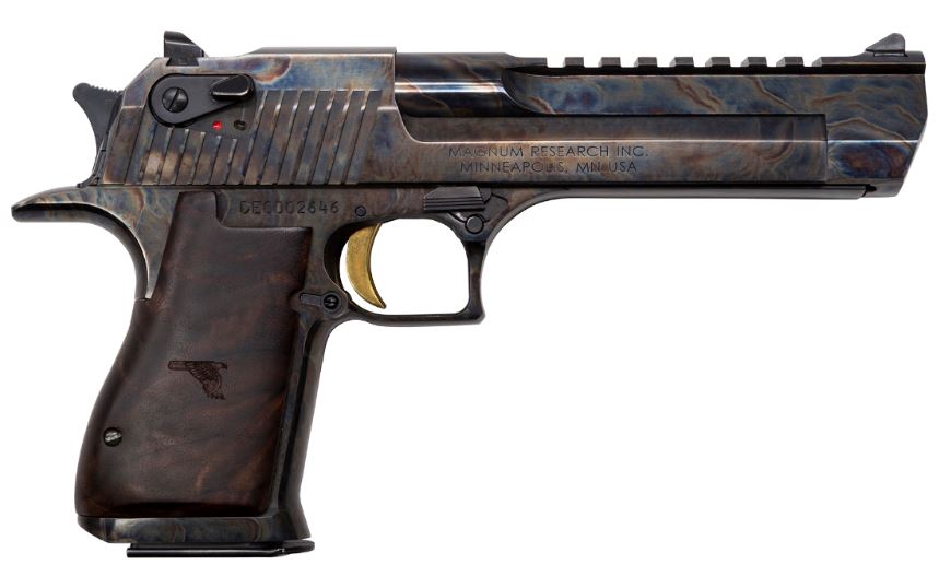 MAGNUM RESEARCH MARK XIX .44 MAG DESERT EAGLE CASE HARDENED FINISH 6" BBL
