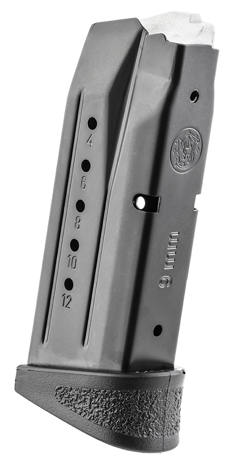 Smith & Wesson M&P9 Compact Magazine w/Finger Rest 9mm Blued 12/rd