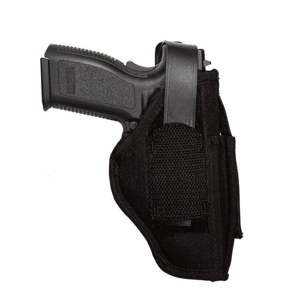 Michaels Of Oregon Uncle Mike's Sidekick IWB/OWB Holster with Mag Pouch Size 16 Kodra Black Ambi