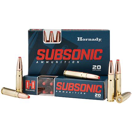 Hornady HRN 300BLK 190GR SUB-X 20RD 10BX/CS