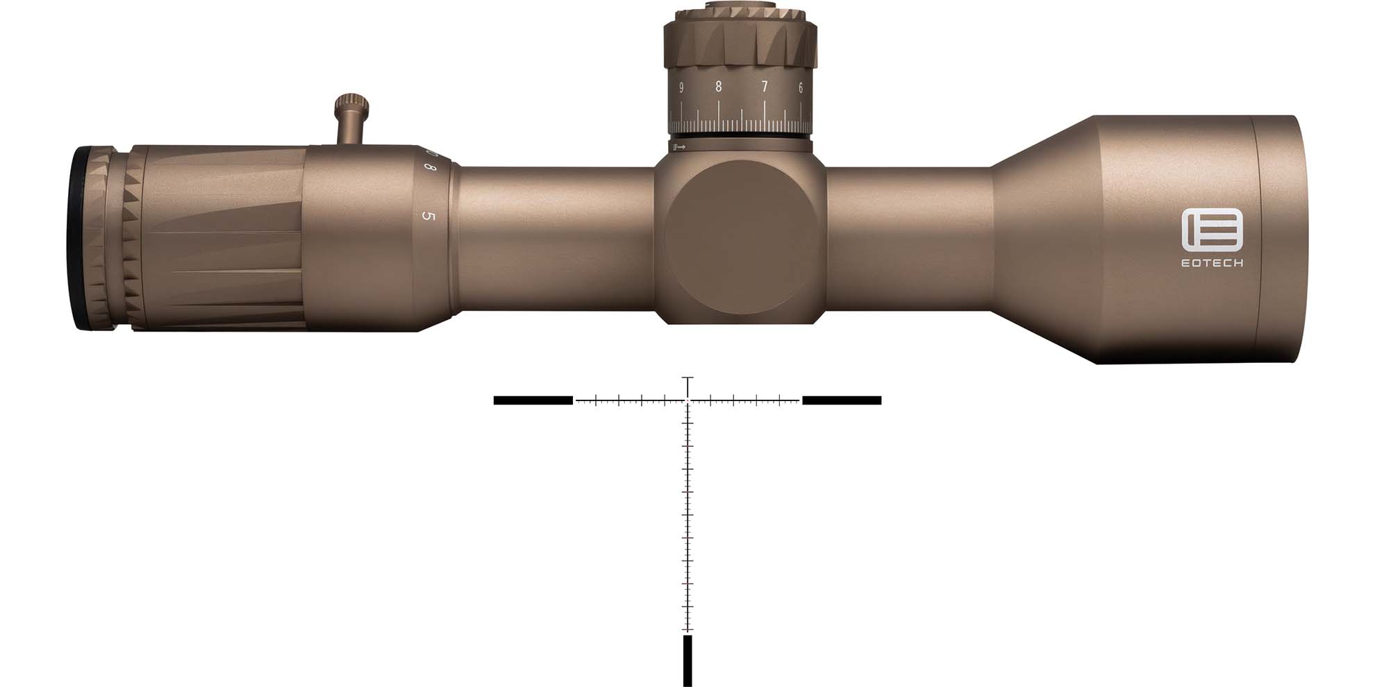 EOTech Vudu Rifle Scope 5-25x50 34mm FFP MD4 Tan