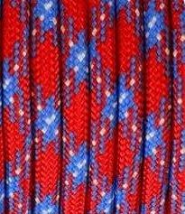 E.L. Wood Braiding Co. Inc. Mero 550 Paracord - 100' 550 lb Confederate