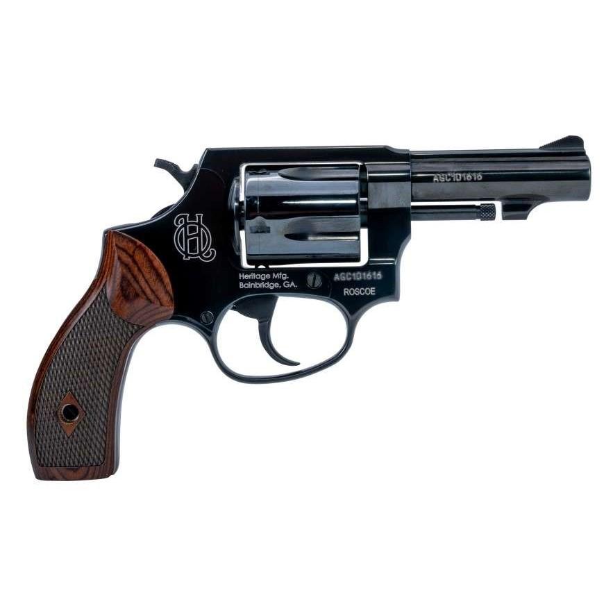 Taurus International - Heritage Heritage Roscoe Handgun .38 Special 5rd Capacity 3" Barrel Black with Wood Grips