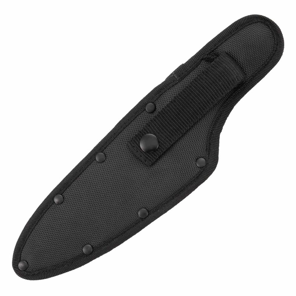 SOG Knives Terragrip Camp Knife 6-7/10" Drop Point Blade Black Green