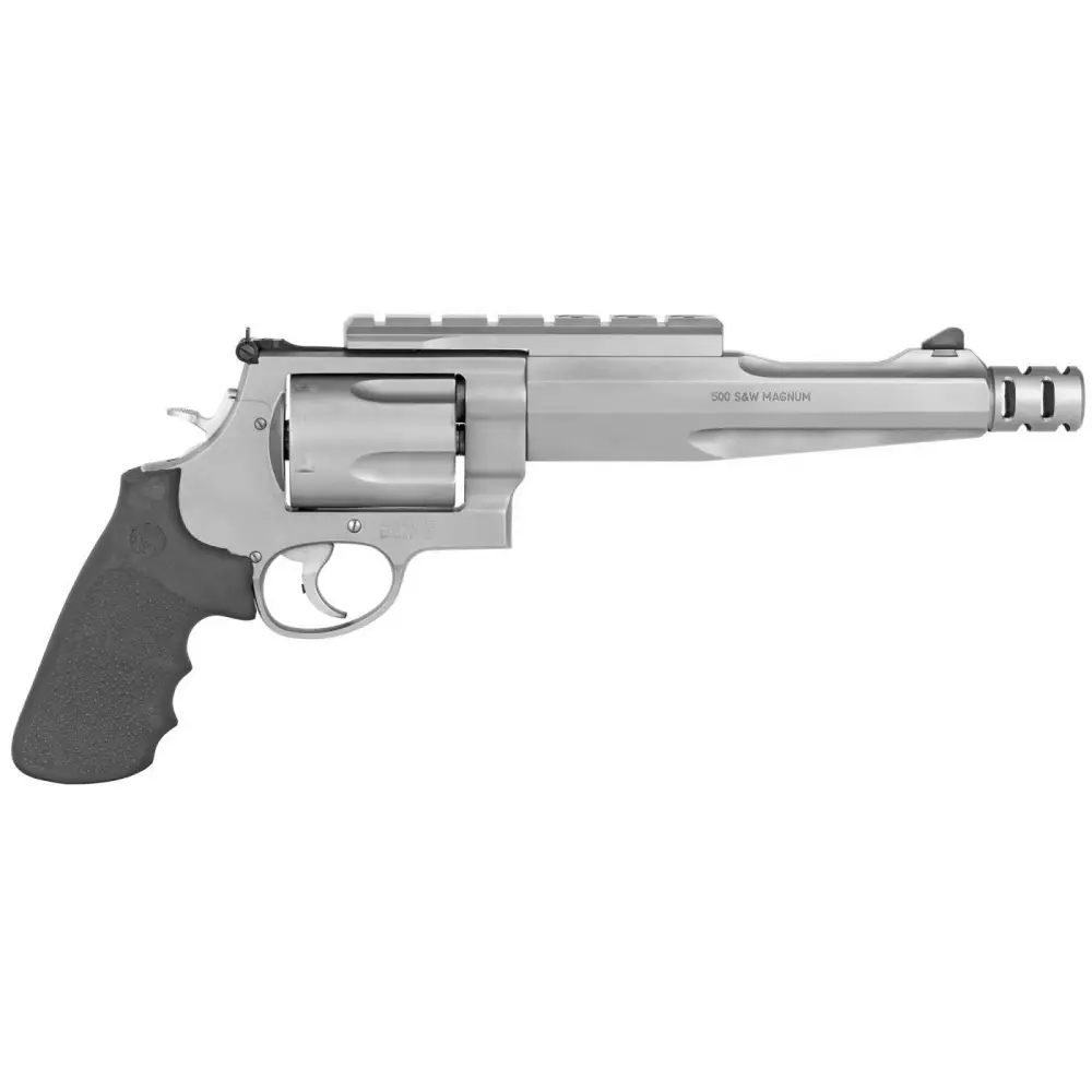 Smith & Wesson Inc. S&W PC Model 500 Handgun .500 S&W Mag 5rd Capacity 7.5" Barrel Silver Finish