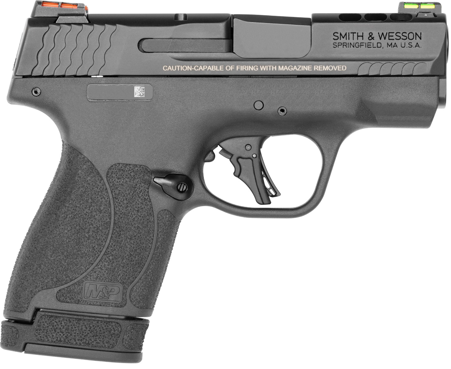 Smith & Wesson Inc. S&W Performance Center M&P 9 Shield Plus with Carry Kit 9mm Luger 10rd & 13rd Magazines (2) 3.1" Ported Barrel Black