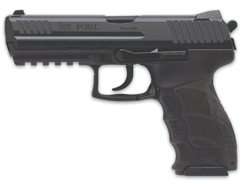 Heckler & Koch Inc. H&K P30 L V3 Handgun 9mm Luger 10rd Magazines(2) 4.45" Barrel DA/SA trigger and Manual Decocker