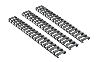 ERGO Grips 18 Slot Ladder LP Rail Cover - 3 Pack Black
