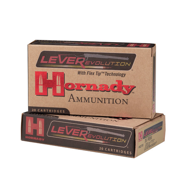Hornady LEVERevolution FTX Rifle Ammunition 10mm Auto 150gr PT 1220 fps 20/ct
