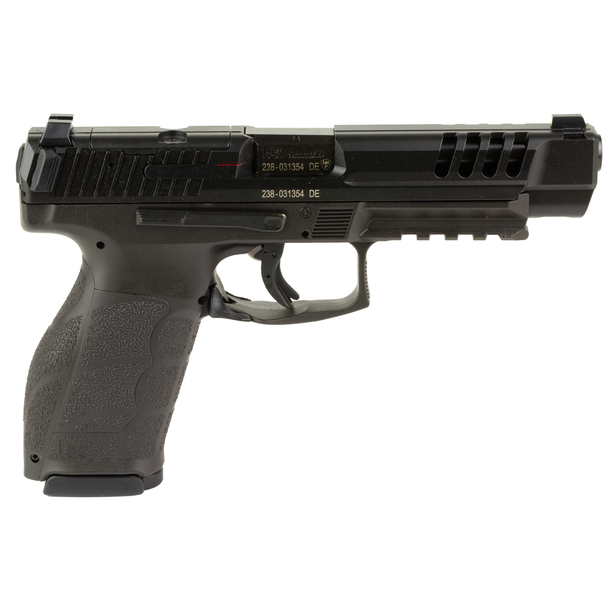 Heckler & Koch Inc. H&K VP9A1 L Optic Ready Handgun 9mm Luger 15rd Magazines(2) 5" Barrel Black