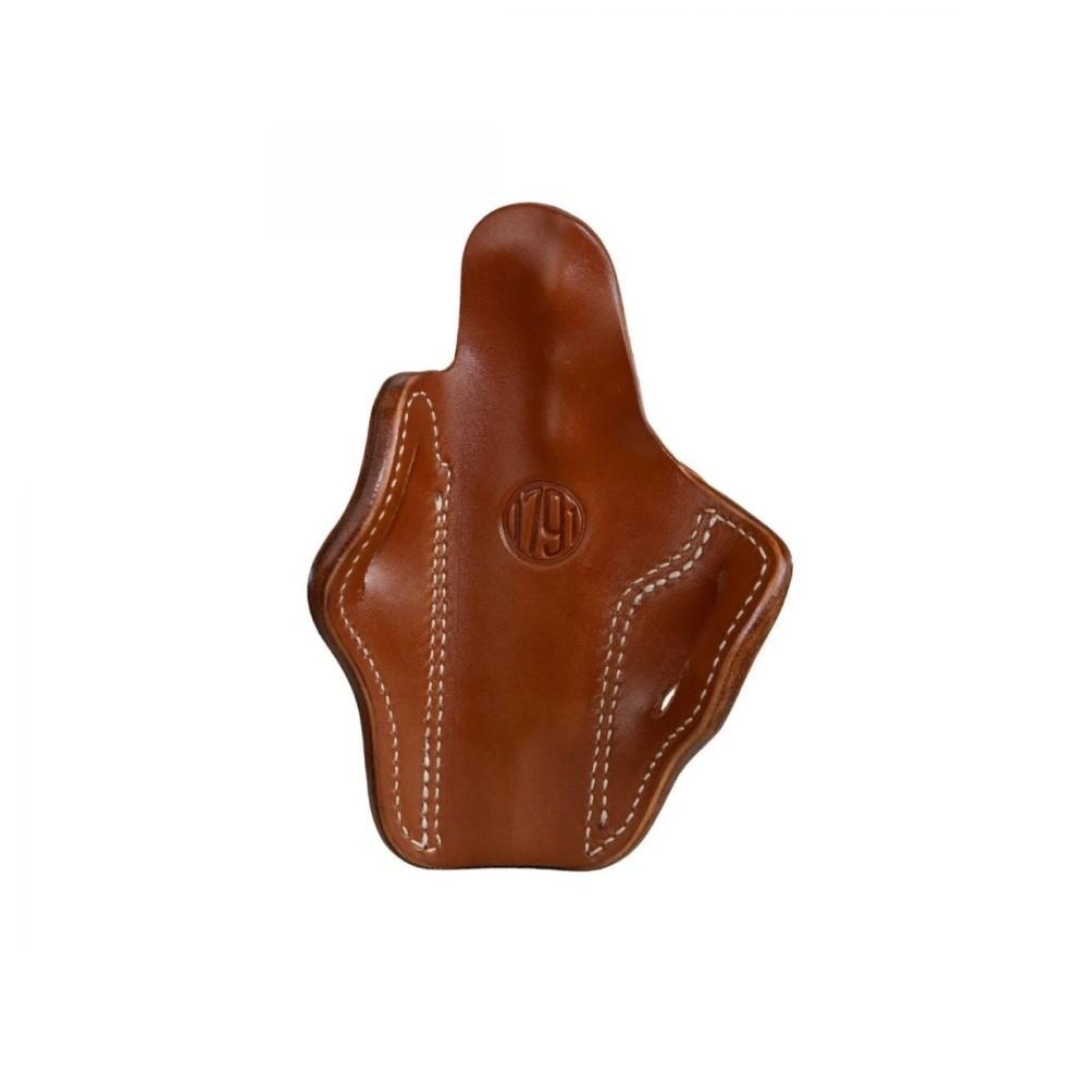 2nd Amendment 1791 LLC 1791 Optic Ready Belt Holster Size 1 Classic Brown RH