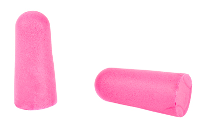 Walker's Foam Ear Plugs 32dB with Aluminum Carry Canister Pink 7 pairs