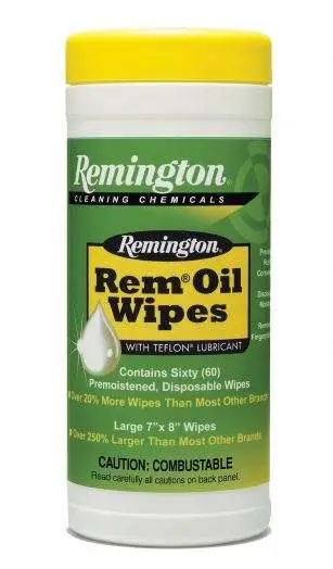 Remington Rem Oil Wipes - 60/ct
