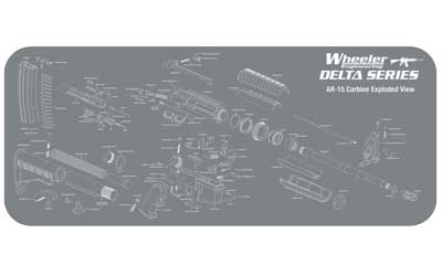 AOB Wheeler Delta Series Ar-15 Maintenance Mat Delta Ar-15 Maintenance Mat