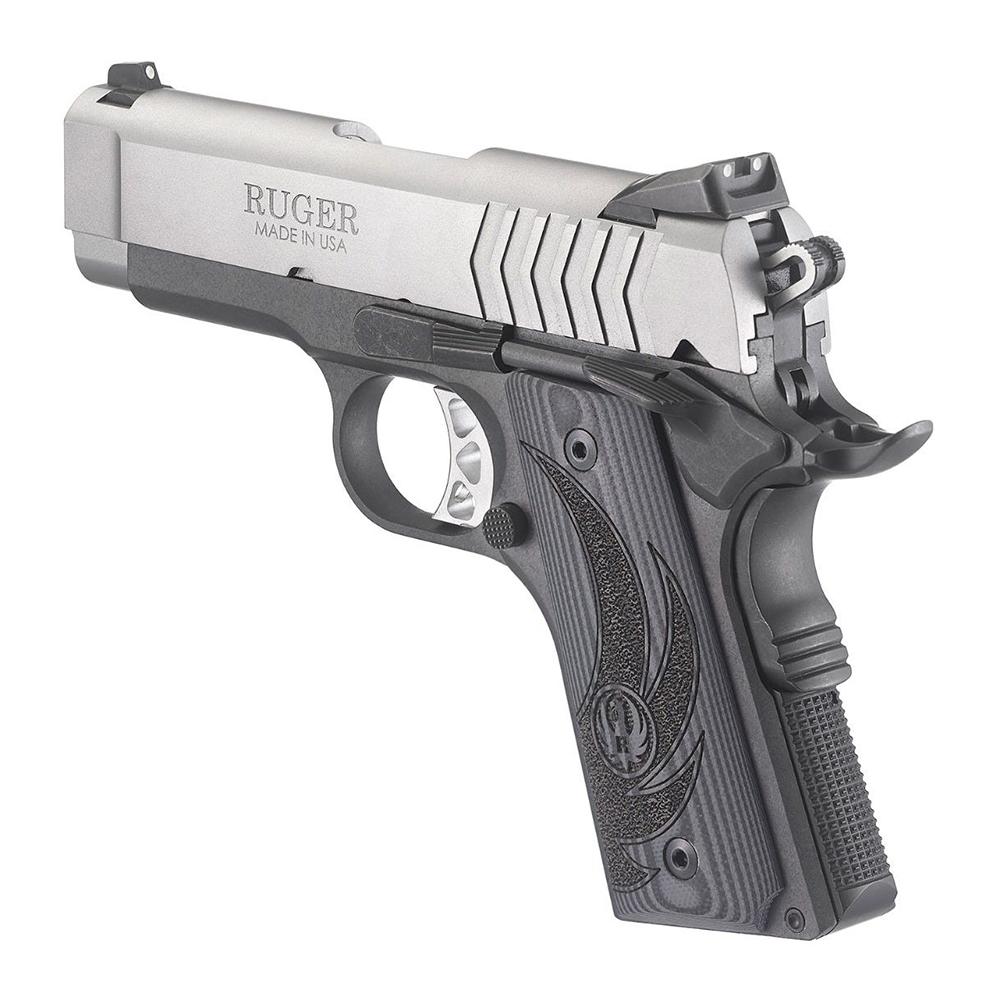 Sturm Ruger & Co Ruger SR1911 Handgun 9mm Luger 8rd Magazine 3.6" Barrel Black