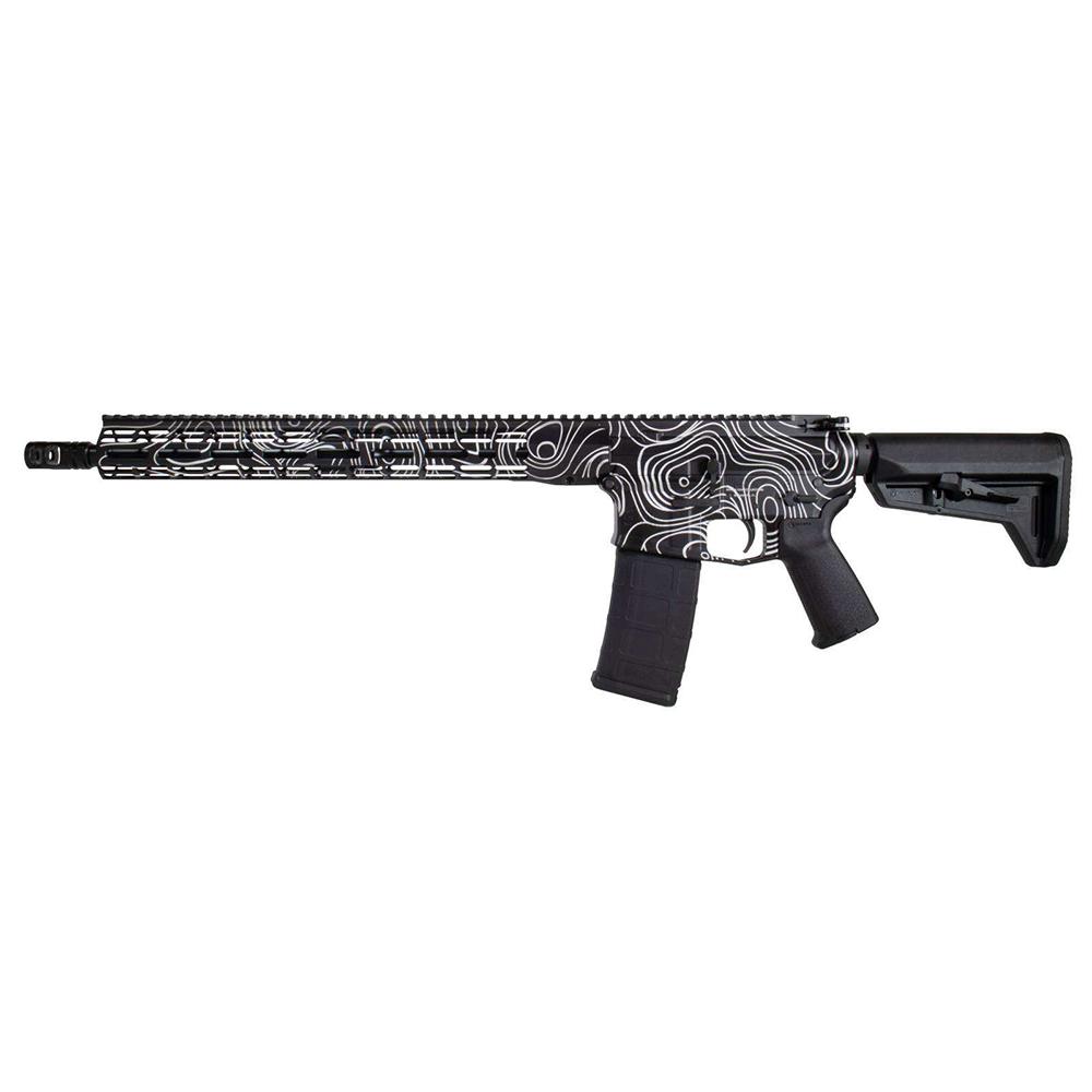 Shark Coast Tactical "Black Topography" Rifle 5.56mm 30rd Magazine 16" Barrel