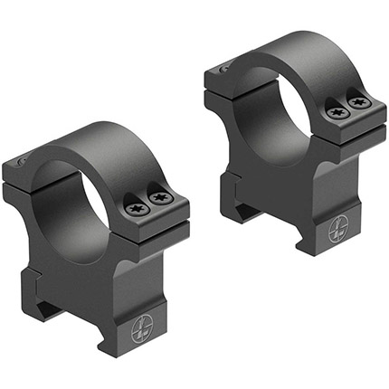 Leupold Open Range Cross-Slot Rings 1" High Matte
