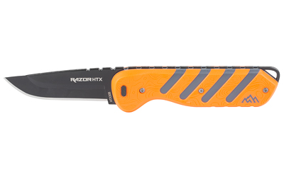 Outdoor Edge Razor HTX Replaceable Blade Fixed Knife 3" Blades Orange