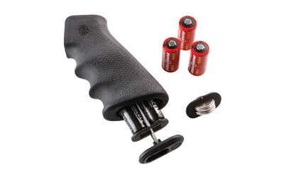 Hogue AR-15/M-16 Kit - OverMolded Rubber Grips with Cargo Management System Storage Kit - Black
