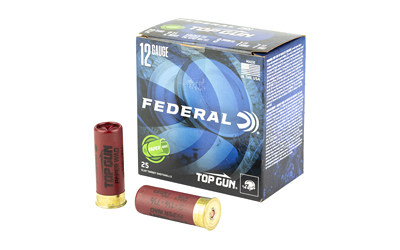 Federal Top Gun Paper Wad Shotshells 12 ga 2-3/4" 1-1/8 oz 1200 fps #7.5 25/ct
