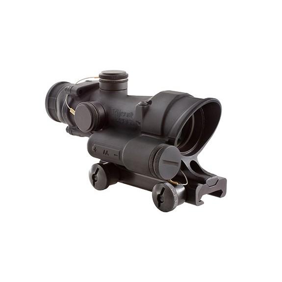 TrijiconInc. Trijicon 4x32mm ACOG LED Battery Illuminated Red LED .223 Chevron Reticle w TA51 Mount