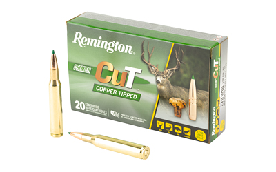 Remington Premier Cut Copper Tipped Rifle Ammunition 270 Win 130gr PT 3010 fps 20/ct