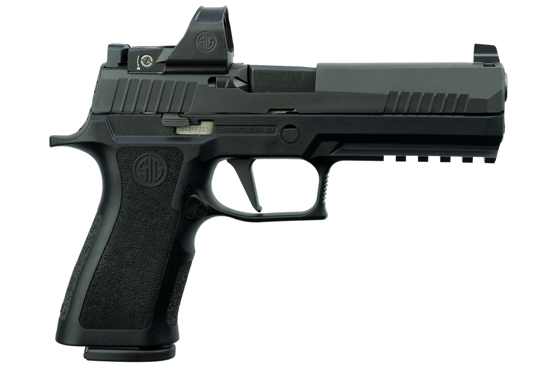 SIGLE P320F PRO 9MM ROM1 LD 17 W320F-9-BXR3-LDC-PRO-RXP