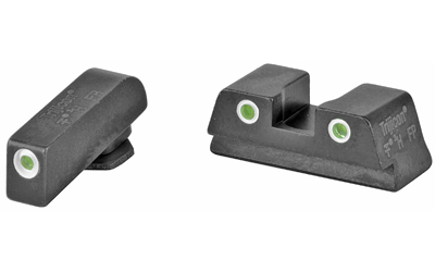 TrijiconInc. Trijicon Bright & Tough Night Sight Set for Glock 42 & 43 Pistol - Green Front & Green Rear