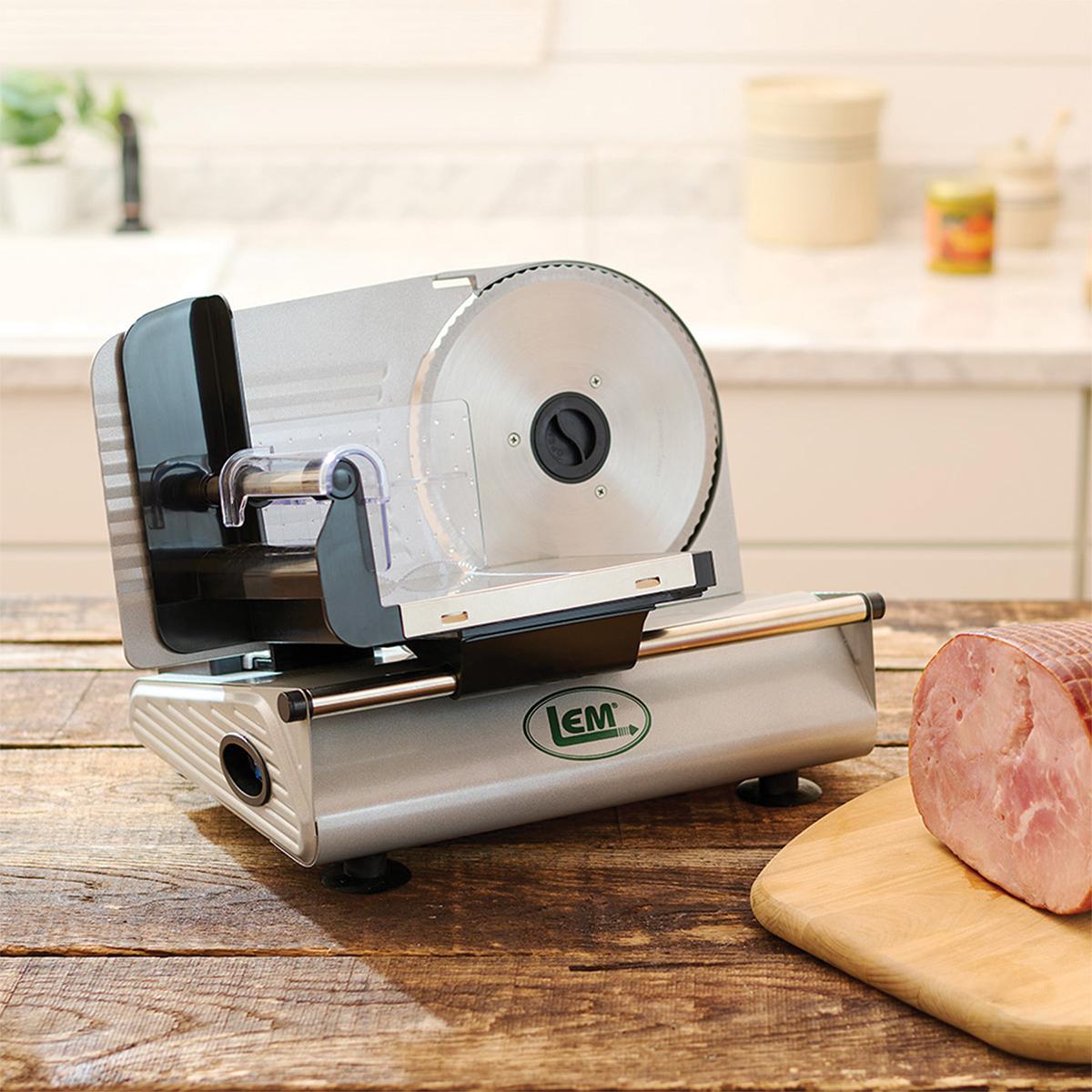 LEM Products 7.5" Belt Driven Meat Slicer w/Blade