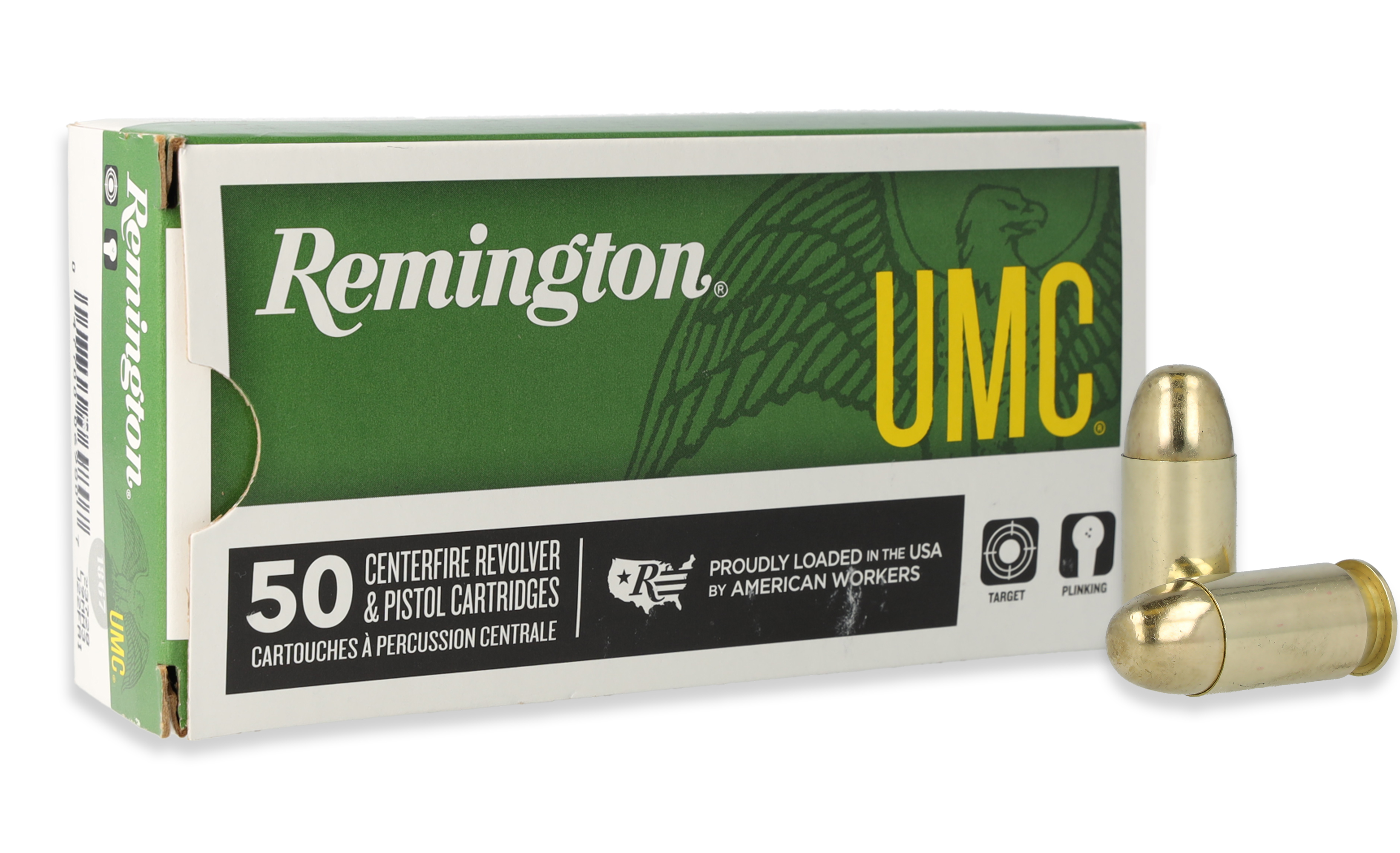 Remington UMC Handgun Ammunition .45 ACP 185 gr FMJ 1015 fps 50/ct