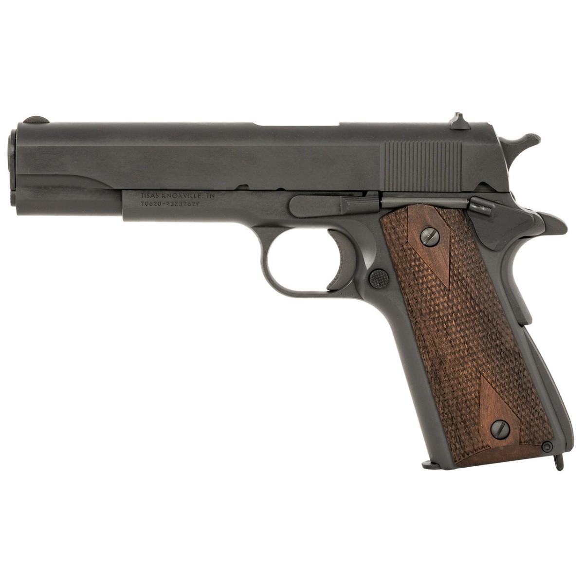 Tisas 1911A1 US ARMY ''Armed Services Family'' 9mm 7Rd Magazine (2) 5'' Barrel Parkerized