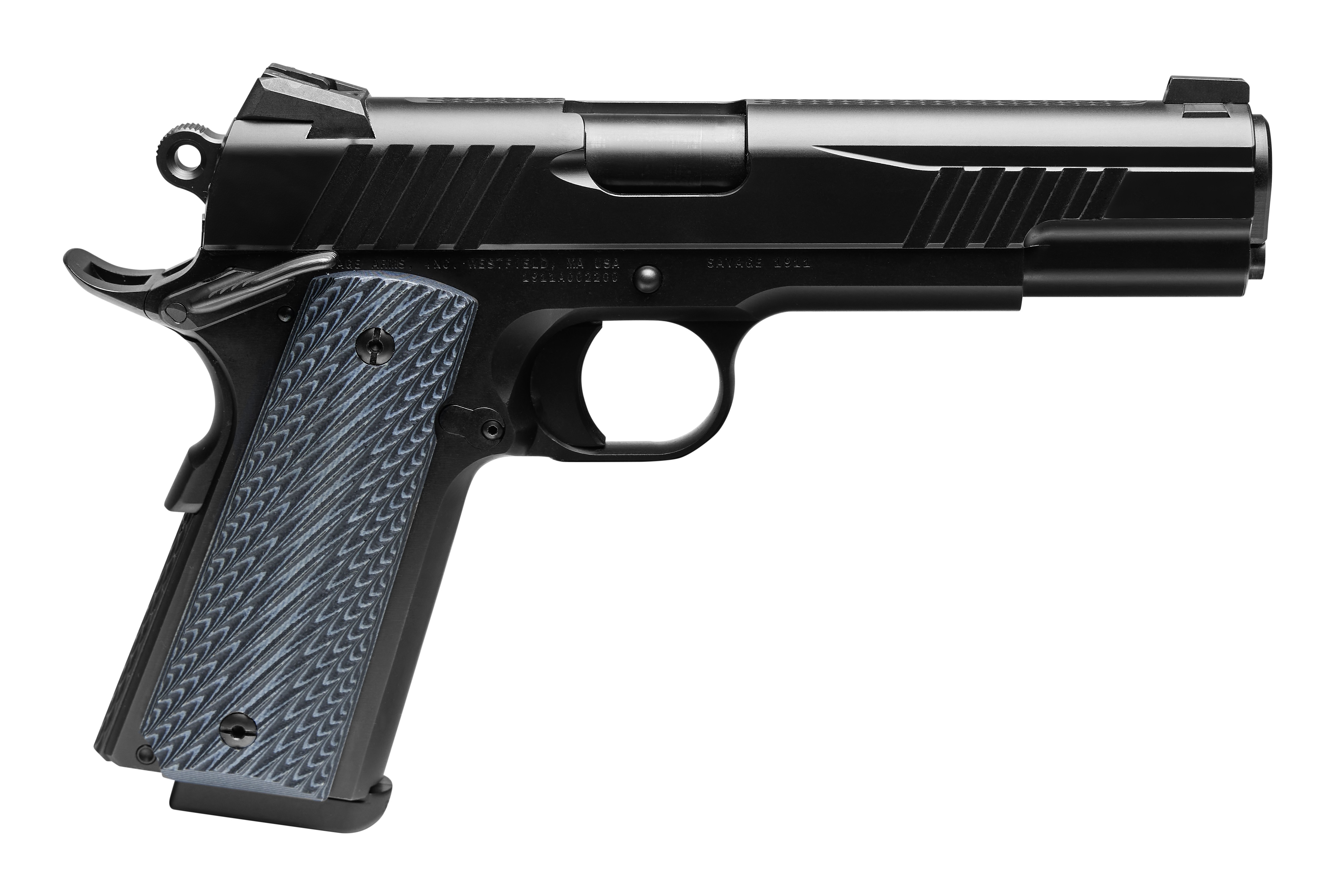 Savage 1911 Gov't Style Handgun .45 Auto 8rd Magazines (2) 5" Barrel Black