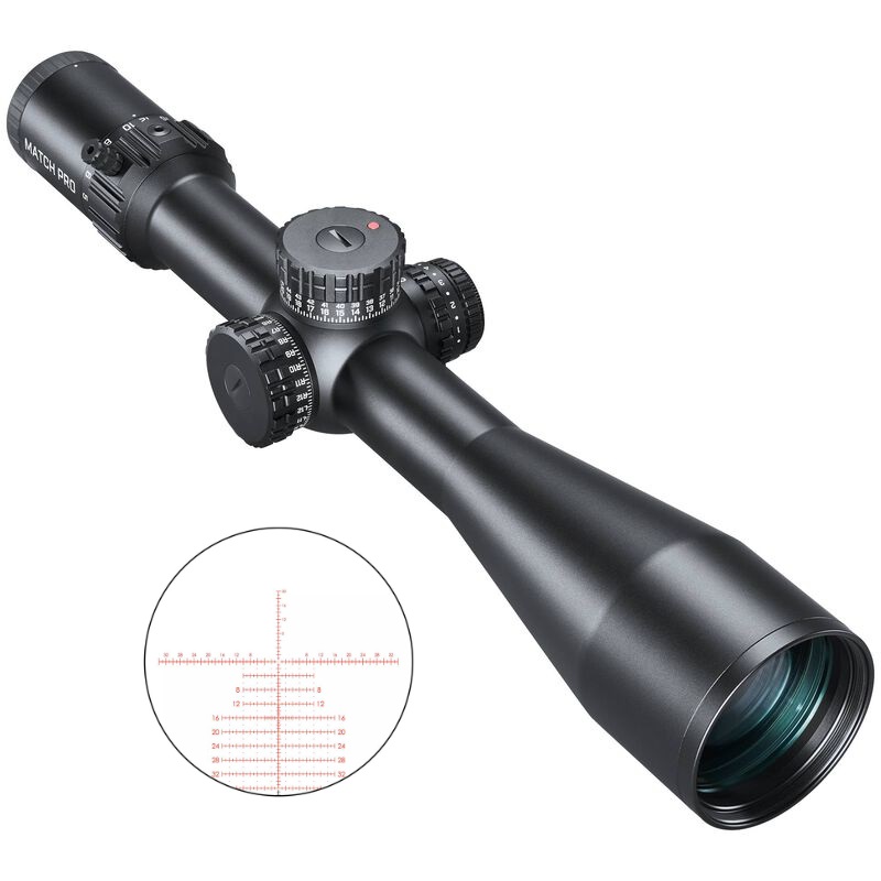 Bushnell Match Pro ED Rifle Scope 5-30x56 34mm FFP DM2 MOA w Floating Dot Illum