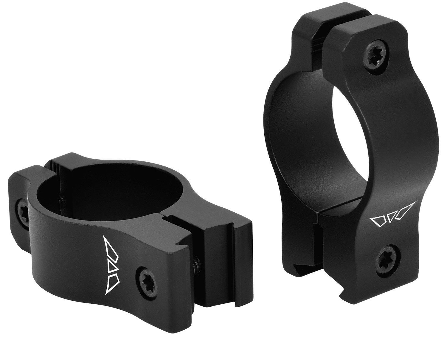 Warne Vapor 2-Piece Rimfire Scope Rings 1'' Medium - Anodized