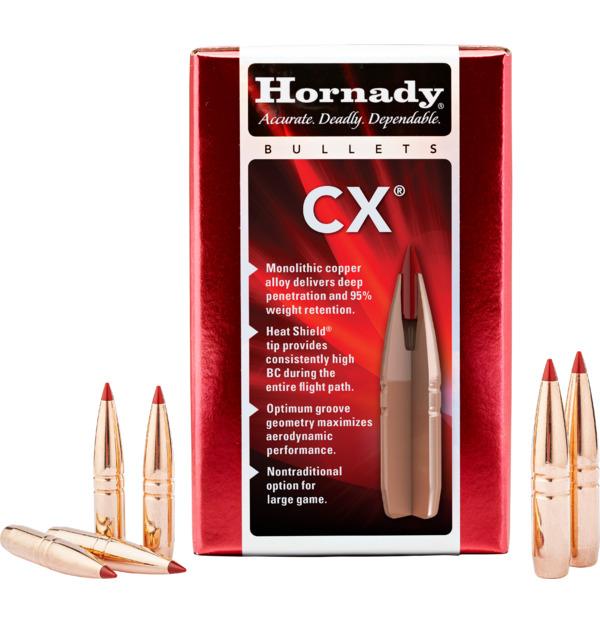 Hornady CX Rifle Bullets 338 cal .338" 24 gr CX (338 Lapua Mag) 50/ct