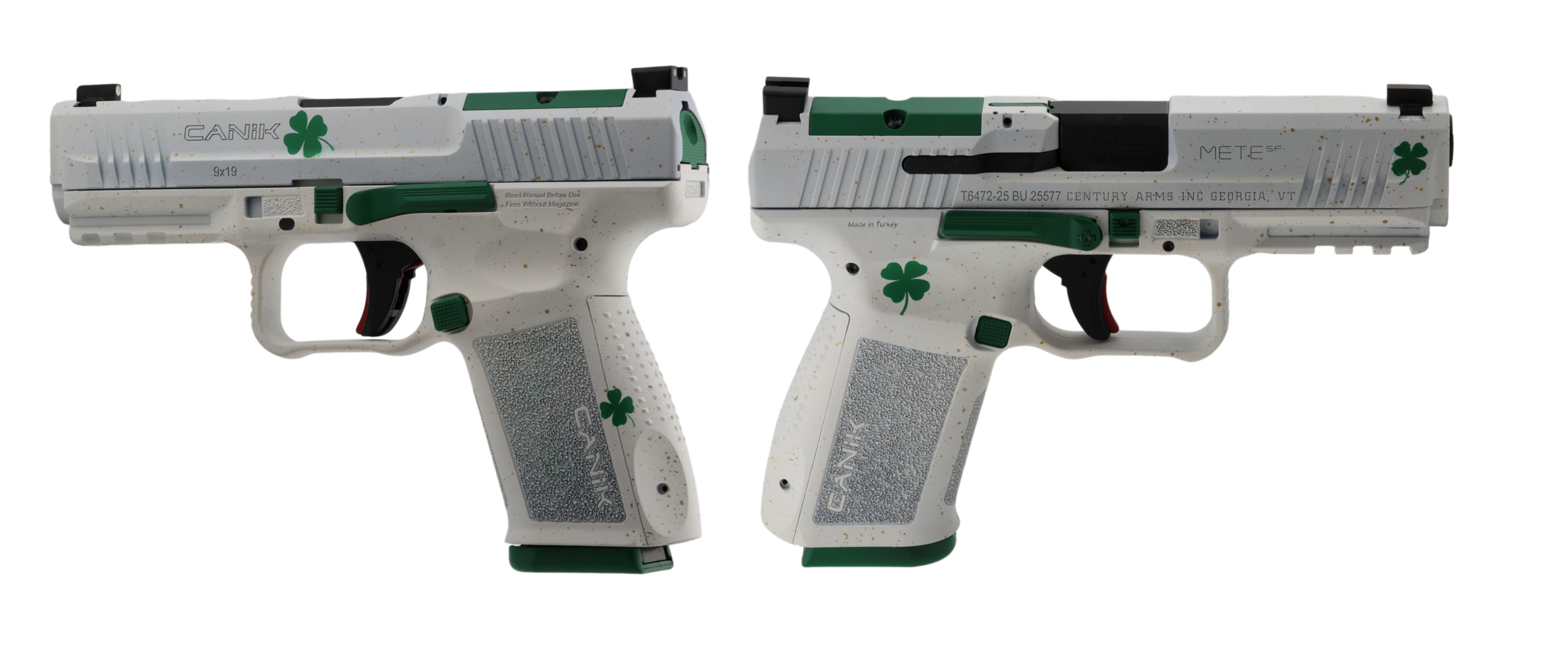 CANIK METE SF LUCKY 9MM BLK PSTL 4.19" 1-15RD MAG