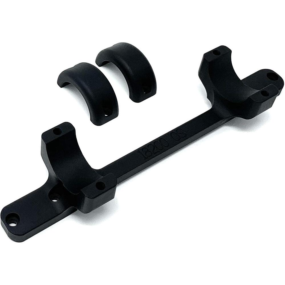 DNZ Game Reaper Scope Mount Savage Round Receiver Offset Rings LA 1" Medium Black 1-piece