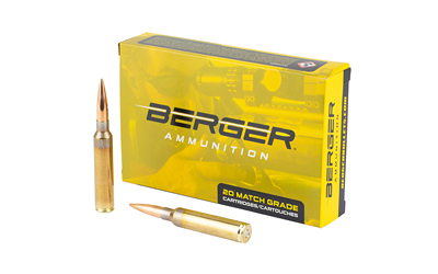 Berger Hybrid Target Rifle Ammunition .300 PRC 215gr OTM 2940 fps 20/ct