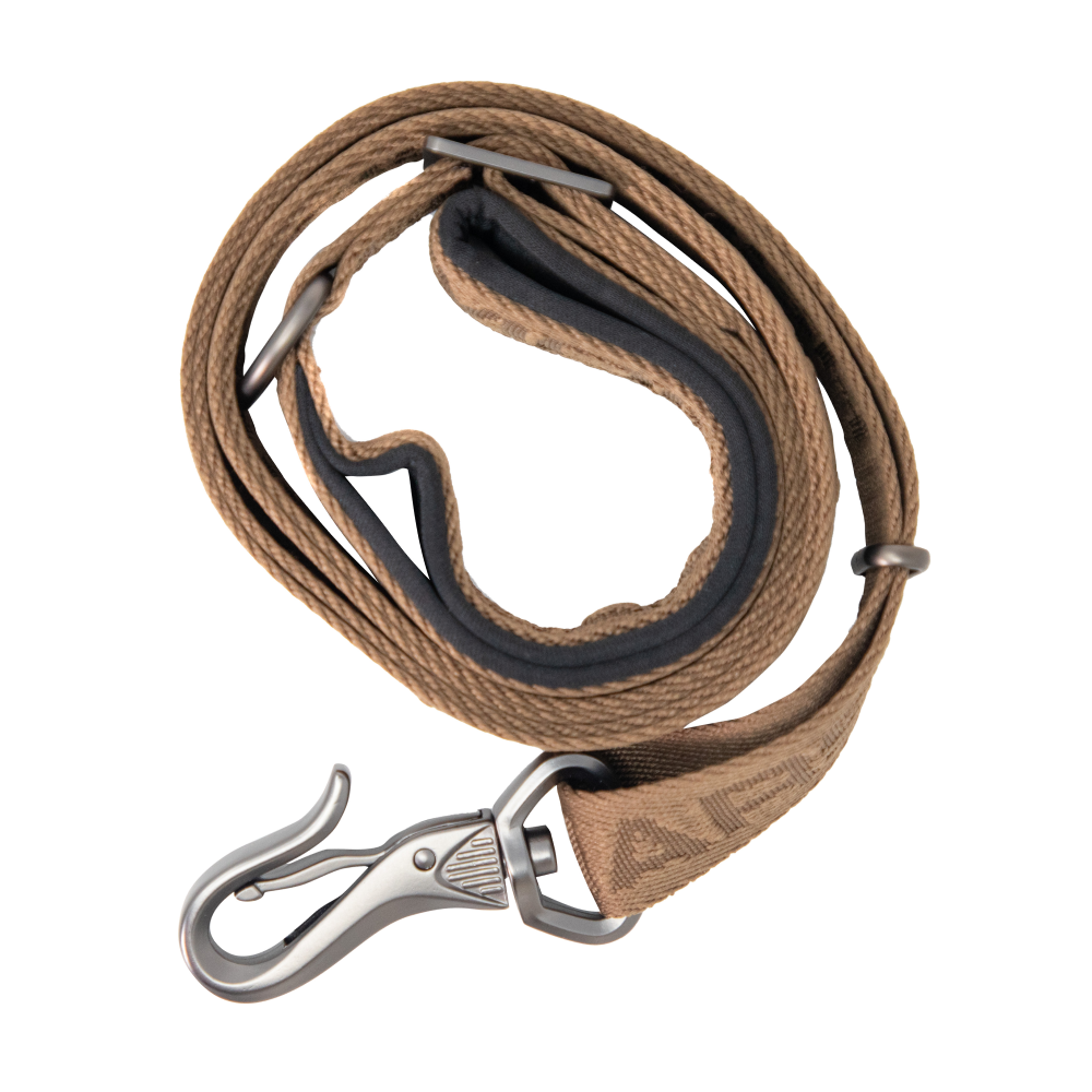 Higdon Outdoors MoMarsh Adjustable Dog Leash 47"-72" Chocolate Brown