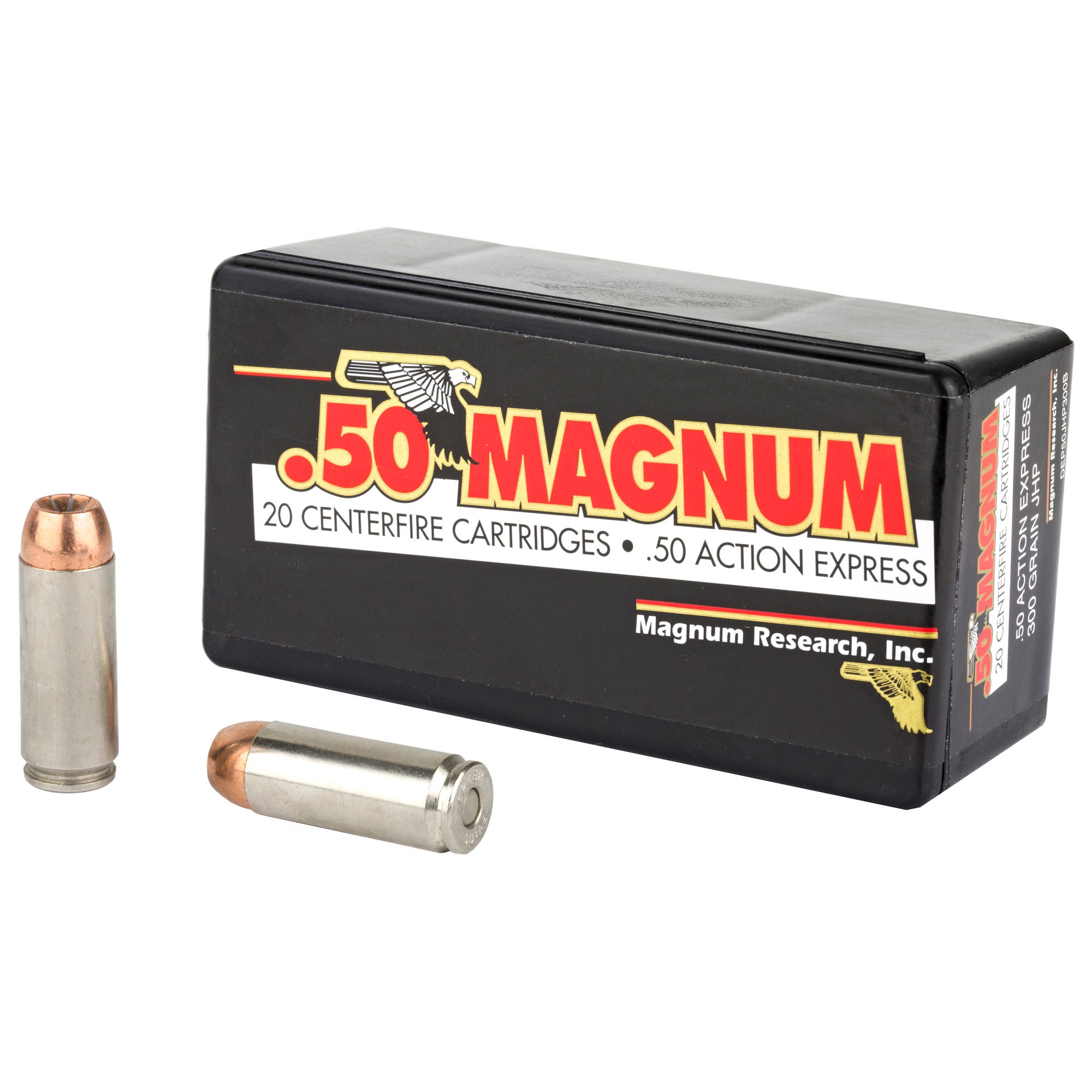 Magnum Research Handgun Ammunition .50 AE 300 gr JHP 20/ct