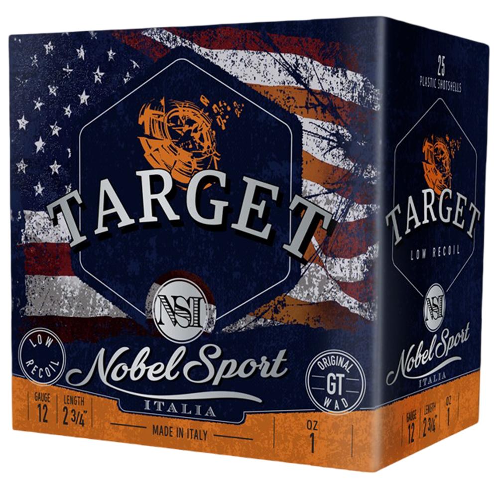 Eurosports LLC Noble Sport Target Low Recoil Shotshells 12 ga 2-3/4" 1 oz 1200 fps #7.5 25/ct