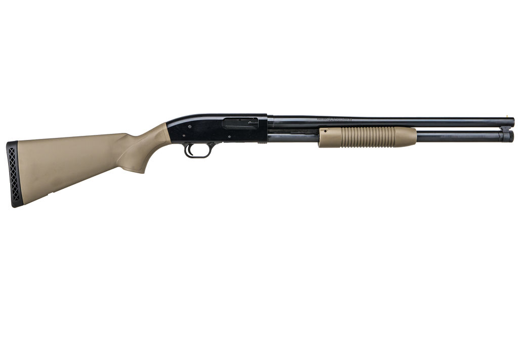 Mossberg Maverick 88 Security Shotgun 12 ga 3" Chamber 7rd Magazine 20" Barrel FDE