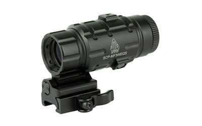 Leapers UTG 3X Magnifier with Flip-to-side QD Mount W/E Adjustable