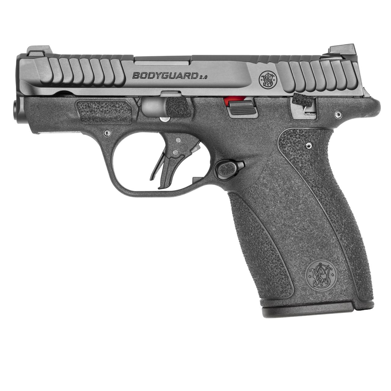 Smith & Wesson M&P Bodyguard 2.0 Handgun .380 Auto 10rd(2) Magazines 2.75" Barrel Black Thumb Safety