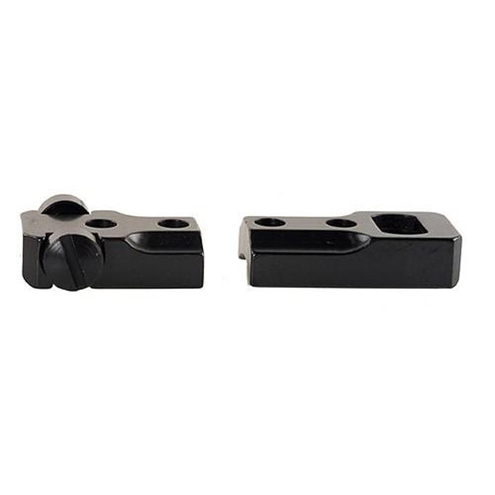 Leupold Standard Steel Base Windage Adj Screws Remington 541/Browning T-Bolt/Knight Gloss Black 2-pieces